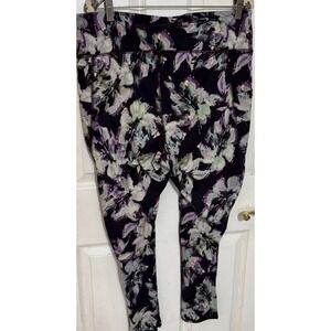 J.Jill Fit Performance‎ Leggings XL Floral Pattern